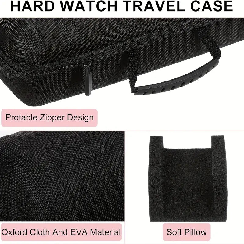 5 Slots Hard Watch Travel Case