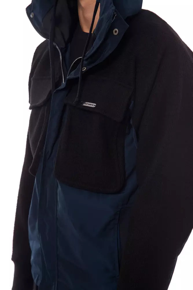 Nicolo Tonetto Black Wool Men's Jacket
