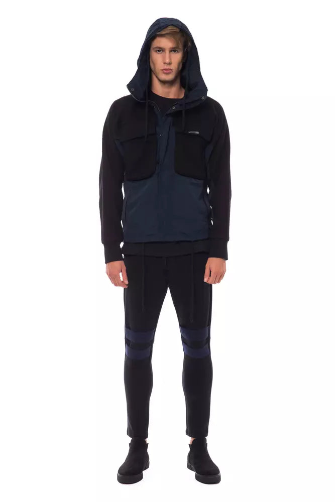 Nicolo Tonetto Black Wool Men's Jacket