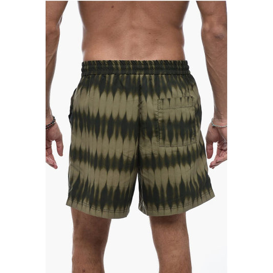 A.P.C. Tie Dye Print Boxer Swimsuit