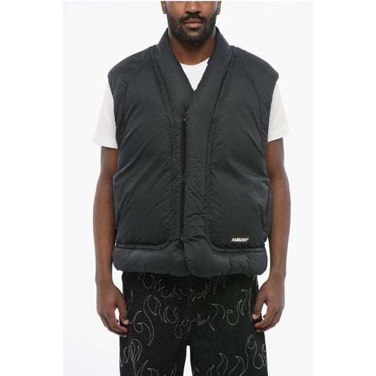Ambush Sleeveless KIMONO Down Jacket with Snap Buttons