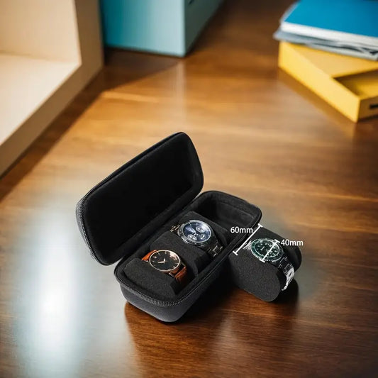 3 Slot Watch Travel Case
