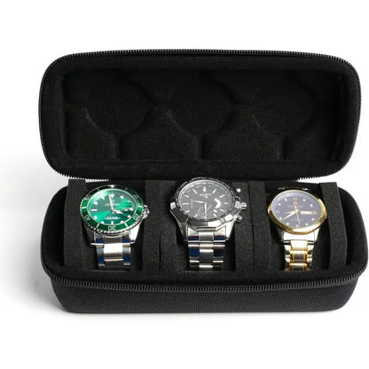 3 Slot Watch Travel Case