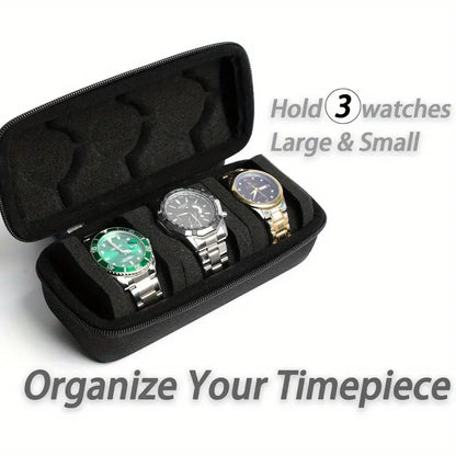 3 Slot Watch Travel Case