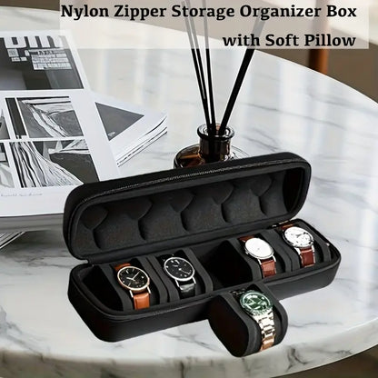 5 Slots Hard Watch Travel Case
